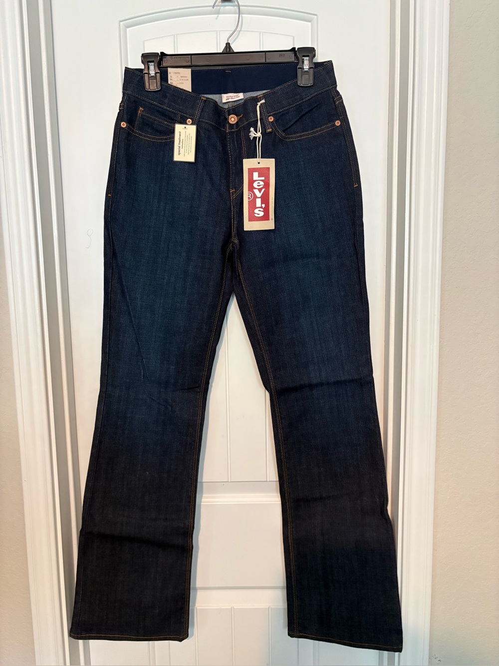 Levi's Women's Dark Indigo Flare Jeans